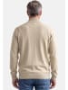 Redmond Rollkragenshirt Basic in Dunkelblau / beige