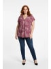 Shape Of You Blouse in Bordeaux