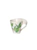 Villeroy & Boch Becher mit Henkel NewWave Caffè in Weiß-Grün 300 ml