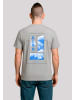 F4NT4STIC T-Shirt Shibui Series Japan Streetstyle in grau meliert