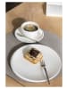 Villeroy & Boch 6er Set Kaffeetassen mit Untertassen NewMoon 190 ml in weiß