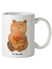 Mr. & Mrs. Panda Große Tasse Bär Dankbar ohne Spruch in Weiß