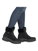 remonte Stiefelette in Schwarz/Schwarz