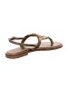 Valleverde Zehenstegsandalen in Braun