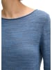 Marc O'Polo Slub-Pullover slim in Provincial Blue