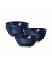Ritzenhoff & Breker 6er Set Müslischalen Royal Reiko ø 15,5 cm blau-weiß in blau-weiß