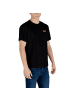 EA7 Emporio Armani Zweifarbig Baumwolle T-Shirt