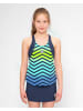 BIDI BADU Colortwist Junior Tank in Dunkelblau/mehrfarbig