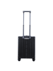 Aleon Business 4-Rollen Kabinentrolley Aluminium 55 cm schwarz
