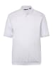 Men Plus Poloshirt in schneeweiß