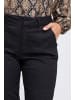 PULZ Jeans PZCLARA Pant Skinny Leg Skinny Fit in Black Beauty