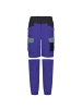 Trollkids Zipp-Off-Cargohose Lillesand in glow blue
