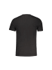 Guess Jeans Schwarzes Baumwoll-T-Shirt