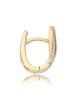 BALIA Gold 333 Damen Creolen Turned Ohrringschmuck ca. 1,1cm