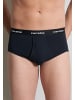 CECEBA Slip 2Er Pack New Classics in schwarz-dunkel-uni