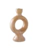 ebuy24 Kerzenhalter Ourém Braun 14 x 9 cm