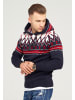 behype Kapuzenpullover BHCHRIS in Navy