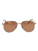 Serengeti Unisex Sonnenbrille Flieger Bronze