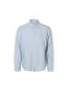 Selected Langarmhemd in Dusty Blue