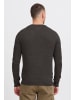 INDICODE Strickpullover IDRicardo 35420MM Strickpulli aus Grobstrick in grau melange