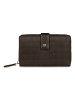 Bugatti Noemi Geldbörse RFID Schutz Leder 16 cm braun