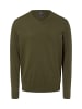 Nils Sundström Pullover in oliv - 0011