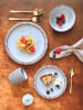 Mäser Frühstück Set, Steinzeug Ida in Blau