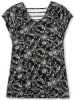 sheego Shirt und Leggings in schwarz-weiß