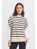 Fransa Poncho FRBITTE Boxy fit in Limestone melange mix
