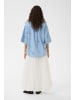 Soaked in Luxury Langarm - Hemd SLAdelita Baggy fit in Light Blue Denim