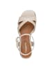 Tamaris Sandalette in IVORY LEATHER