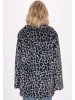 myMo Damen Coat in Blau Mehrfarbig