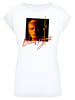F4NT4STIC T-Shirt David Bowie Photo Angle 90s' in weiß