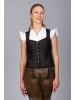 Edelnice Trachten Mieder Dorothea in schwarz, beige