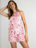 P.J. Salvage Pyjamahose short - Stay Groovy in Pink