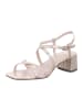 Tamaris Sandaletten in LIGHT GOLD STRUCTURE
