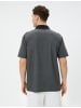 KOTON T-shirt in Schwarz