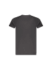 ACCADEMIA MILITARE Schwarz Baumwolle Herren T-Shirt