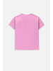 Coccodrillo T-Shirt mit kurzen Ärmeln in rosa