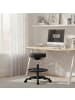 SONGMICS Arbeitshocker Activo in Schwarz - (B)56 x (H)81 x (T)56 cm
