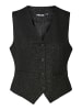 Pieces Weste in Black