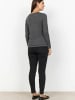 soyaconcept T-shirt SC-TAMAR 1 in 99780 DK GREY MELANGE