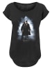F4NT4STIC Long Cut T-Shirt Phantastische Tierwesen Newt and Dumbledore Poster in schwarz