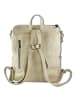 Toscanto Leder Cityrucksack Toscanto Rucksack beige ca. 30cm