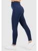 SMILODOX Leggings Amaze Scrunch Pro in Marineblau