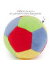 Bieco Stoffball mit Rassel in bunt