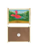 Mr. & Mrs. Panda Holz Tablett Flamingo Yoga Design mit Spruch in Weiß