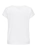 ONLY Carmakoma T-shirt in Bright White