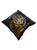 Harry Potter Harry Potter Hogwarts Kissen Plüsch Zierkissen Kopfkissen 40x40 cm in schwarz