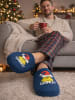 The Grinch The Grinch Hausschuhe Grinch! Slipper Pantoffeln Puschen Schlappen in blau